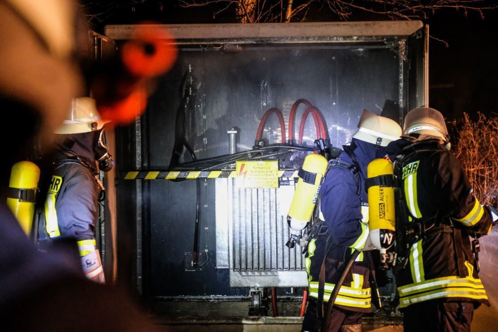 Trafobrand Sorgt Fur Stromausfall Www Foerde News